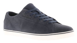 Timberland Mens Trainers Humus Skate Park lth Leather Lace Up navy UK Size