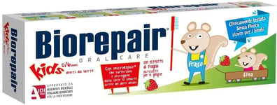 2pcs biorepair juniour kids microrepair toothpaste 50ml pack of two protect & /