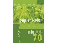 Xerox papper A4 120g mix färger 70 ark