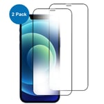 2-Pack iPhone 12 Pro Max - Härdat Glass 9H - Super Kvalitet iPhone 12 Pro Max