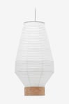 Kave Home - Lampskärm Hila Ø 30 cm - Vit