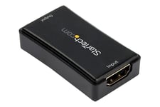 StarTech.com 45ft / 14m HDMI Signal Booster - 4K 60Hz - USB Powered - HDMI Inline Repeater & Amplifier - 7.1 Audio Support (HDBOOST4K2) - video/audio ekspander - HDMI