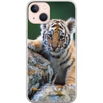 Apple iPhone 13 mini Gjennomsiktig Telefondeksel Tiger