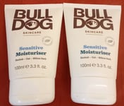 2xBulldog Sensitive Moisturiser - 100ml