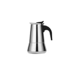 Akin Stainless Steel Moka Pot, Italian Top Moka Expresso Percolator 2/4/6/9/12 Cups Stovetop Coffee Maker Moka Pot