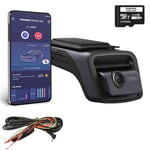 Thinkware U3000 Dash Cam - 4K UHD 2160p Front Car Dash Camera - Built-in Wi-Fi & GPS, Super Night Vision 4.0, Hardwire Lead For All New Battery Safe Radar Parking Mode - 64GB SD Card - Android/iOS App