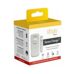 Senso Charge 2 - Détecteur d'ouverture Wi-Fi sur batterie pour porte et fenetre, autonomie 1 an, notifications Smartphone - Konyks
