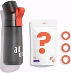 Air up Water Bottle (Charcoal Grey Bottle Incl. 3 Pods)