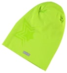 Moppy Kids Dropshape Hat Lime Green Bomullsmössa Barn