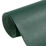 Självhäftande Läder Fix Dekor Grön 50*137cm