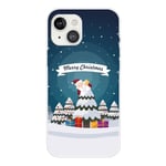 iPhone 14 TPU Plast Jul Deksel - Juletre og Gaver