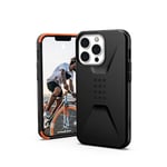 URBAN ARMOR GEAR UAG Designed for Coconut Case [6.1-inch Screen] Sleek Ultra-Thin Shock-Absorbent Civilian Protective Cover, Black