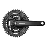 SHIMANO Acera M371-26/36/48-9 Speed Chainset in Black - 170mm