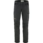 Fjallraven 86550-030-550 Kaipak Trousers M Shorts Men's Dark Grey-Black Size 58/S