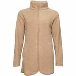 Fleecejacka G1880 Sherpa Lång modell Dam Beige