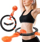 ESASAM Hula Hoop Cerceau de fitness avec comptage automatique, équipement de sport réglable pour les exercices anti-graisse, adapté pour l'entraînement familial