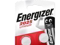 Energizer - Batteri 2 X Cr2025 - Li - 163 Mah