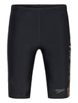 Speedo Boys Plastisol Placement Jammer Svart