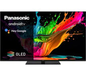 65" PANASONIC TX-65MZ800B  Smart 4K Ultra HD HDR OLED TV with Google Assistant, Black