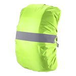 55-65L Waterproof Backpack Rain Cover with Reflective Strap L Light Green
