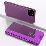 Hülle® Plating Flip Mirror Case for Apple iPhone 11 Pro Max (Glamour Purple)