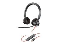 Poly Blackwire 3320 - 3300 Series - headset - på örat - kabelansluten - USB-A