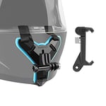 XIAODUAN-professional - Helmet Belt Mount + Phone Clamp Mount for GoPro HERO7 /6/5 /5 Session /4 Session /4/3+ /3/2 /1, Xiaoyi and Other Action Cameras
