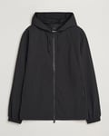 RAINS Suva Hooded Waterproof Jacket Black