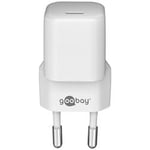 Goobay snabbladdare PD / FastCharge 30 Watt, vit