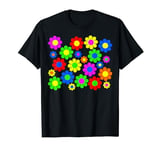 Hippy Flower Daisy Spring Pattern Classic T-Shirt T-Shirt