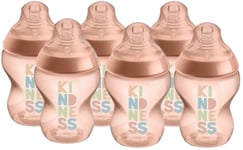 Tommee Tippee Closer to Nature 260 ml/9fl Anti-Colic Feeding Baby Bottles 6-PACK