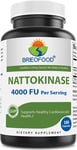 Brieofood Nattokinase 4,000 FU (Fibrinolytic Unit) per Serving - 180 Capsules -