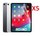 5 X For Apple iPad Pro 12.9 (2018) Screen Protector Guard Ultra Clear 12.9"