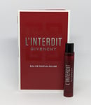 Givenchy L'Interdit Rouge EDP Ladies Eau De Parfum (1ml Sample Size) Travel Mini