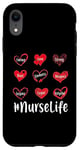 iPhone XR Happy Valentines Day Cute Heart I Nurse life Case