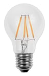 LED-lampa GE E27 6W(60W) Klar filament Classic ej dimbar