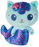 Gabby et la Maison Magique - Gabby Dollhouse - Peluche à Fonction Marine 25 Cm - Peluche Chat - Dessin Animé Jouet Maison De Poupée - Jouet Enfant 3 Ans Et +