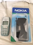 GENUINE NOKIA LEATHER CASE MOBILE 3410 CELL PHONE POUCH BRAND NEW & 3410 Phone