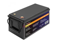 Qoltec Lifepo4 Lithium Iron Phosphate Battery | 25.6V | 100Ah | 2560Wh | Bms