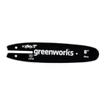 Greenworks Tools Guide Bar for Chain Saw (20 cm Oregon Bar Suitable for Chain Saws of the 24 V and 40 V Greenworks Series)