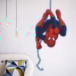 3D-effektklistermärken Rumsdekor Dekoration Självhäftande väggdekal Jätte omplacerbar Spiderman-barnväggklistermärke