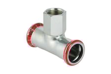 Geberit 1550972 T-rör med invändigt gängat avstick 35 x 15 x 35 mm