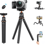 K&F Concept MS-01 - 2-i-1 stativ för kamera eller mobil