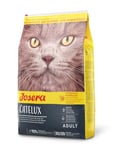 JOSERA Catelux 10 kg | Croquettes pour chat difficile canard & pommes de terre | Aliment Super Premium pour chat adulte au fin palais | Sac de 10 kg
