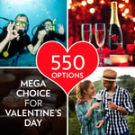 Mega Choice for Valentine's Day - Gift Experience