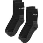 Fristads ullstrumpor 126906, 2-pack, svart, storlek 40/43
