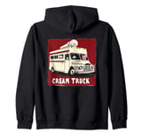 Fun Ice Cream Truck Costume for Adults and Kids Zip Hoodie