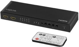 LogiLink 4K 4x2 HDMI Matrix Video-/audioswitch HDMI