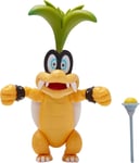 Super Mario Collectible Iggy Koopa 4 PoseaArticulated Action Figure with Wand Ac