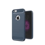 Stöttåligt Armor Carbon TPU-skal iPhone 6 PLUS - Blå